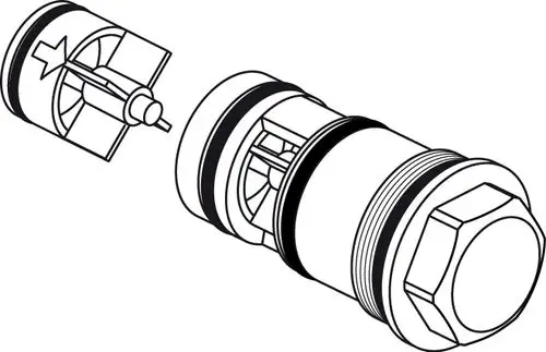 Ideal Standard RV-Einheit warm 3/4 A950596 , A960589NU
